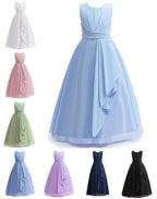 5129 Elegant Style Children's Evening Dresses for Girls 12 Years Princess Big Girl Dress Summer Kid Birthday  Frocks