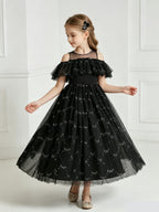 7209 Hot Selling Children Latest Fashion Communion Dresses for Kids Designs New Model Girls Ruffle Ball Gown