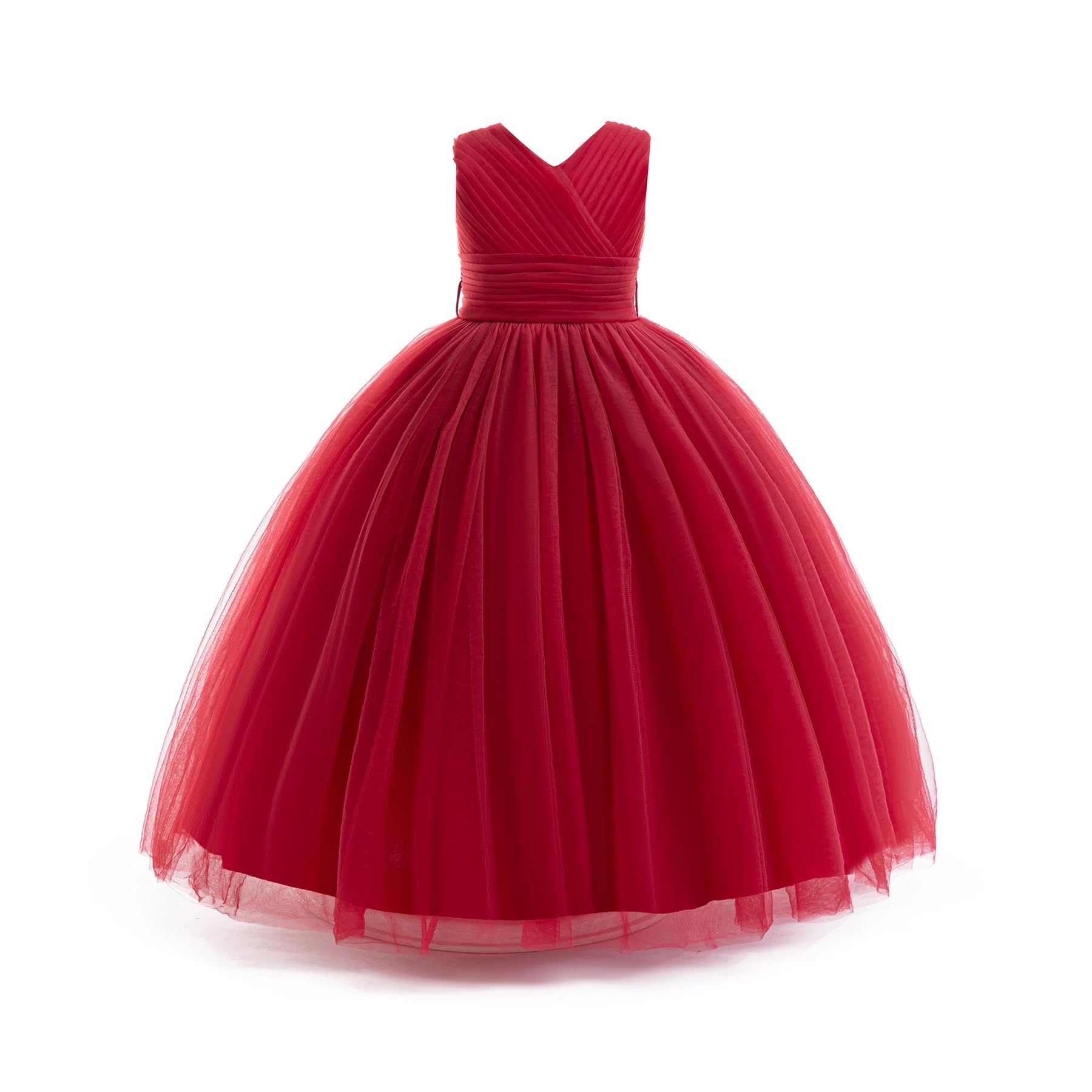 5091 Wholesale Elegant Casual Baby Girl Princess Gown Muslim Eid Flower Girl Wedding Party Dresses for Kids Girls 10-12 Years Old