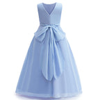 5129 Elegant Style Children's Evening Dresses for Girls 12 Years Princess Big Girl Dress Summer Kid Birthday  Frocks