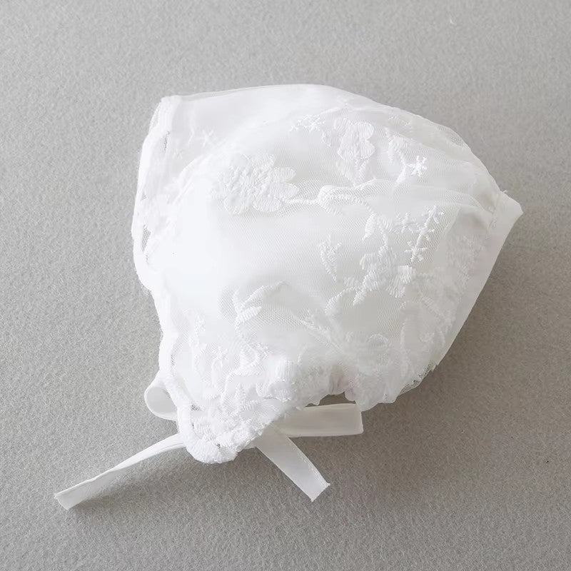 6155 Infant Dress for Girls Baby Girl Flower Christening Baptism Dress Formal Party Special Occasion Dresses Flower Girl White Gown