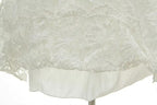 6110 Toddler Dress Clothing White Lace Short Sleeve Baptism Dress Princess Girl Christening Gown With Hat Baby Dresses