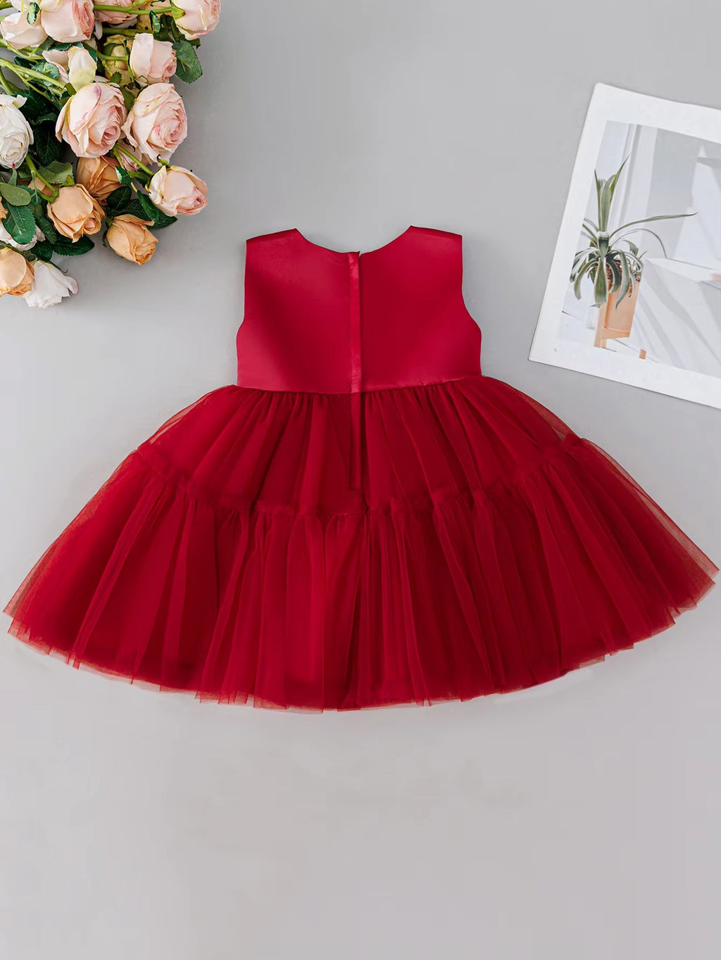 5197 Baby Party Dress Princess Ball Gown for Baby Dresses 0-12 Months Design Toddler Girl Clothes
