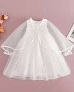 5071 Baby Dresses Baptismal White Frocks for Newborn Embroidered Birthday Party Wedding Christening Baby Infant Dress