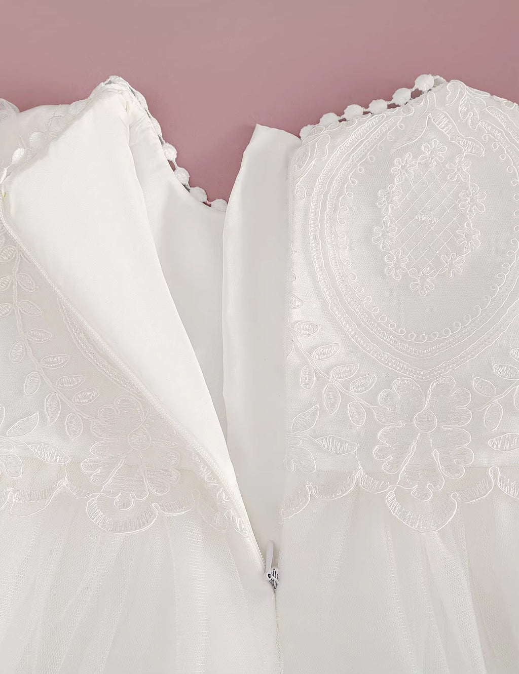 5082 Baptism Baby Girl Dresses Lace Baby Frocks Party Wear Floral Gown with Bonnet Summer Infant Clothing