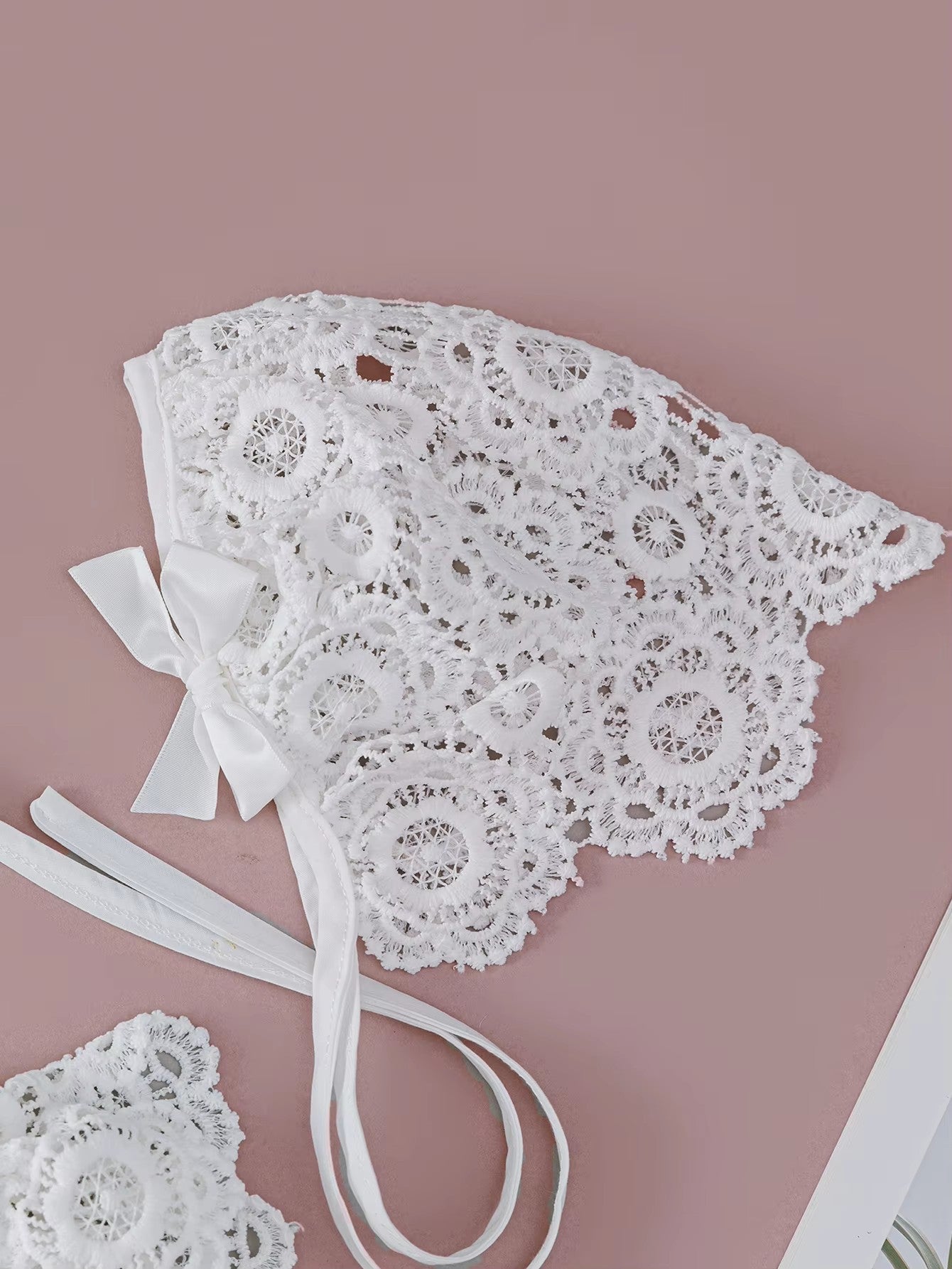 7523 Soft New Born Baby Girl Lace Party Dresses White First Communion Christening Gown Infant Baptism Dress
