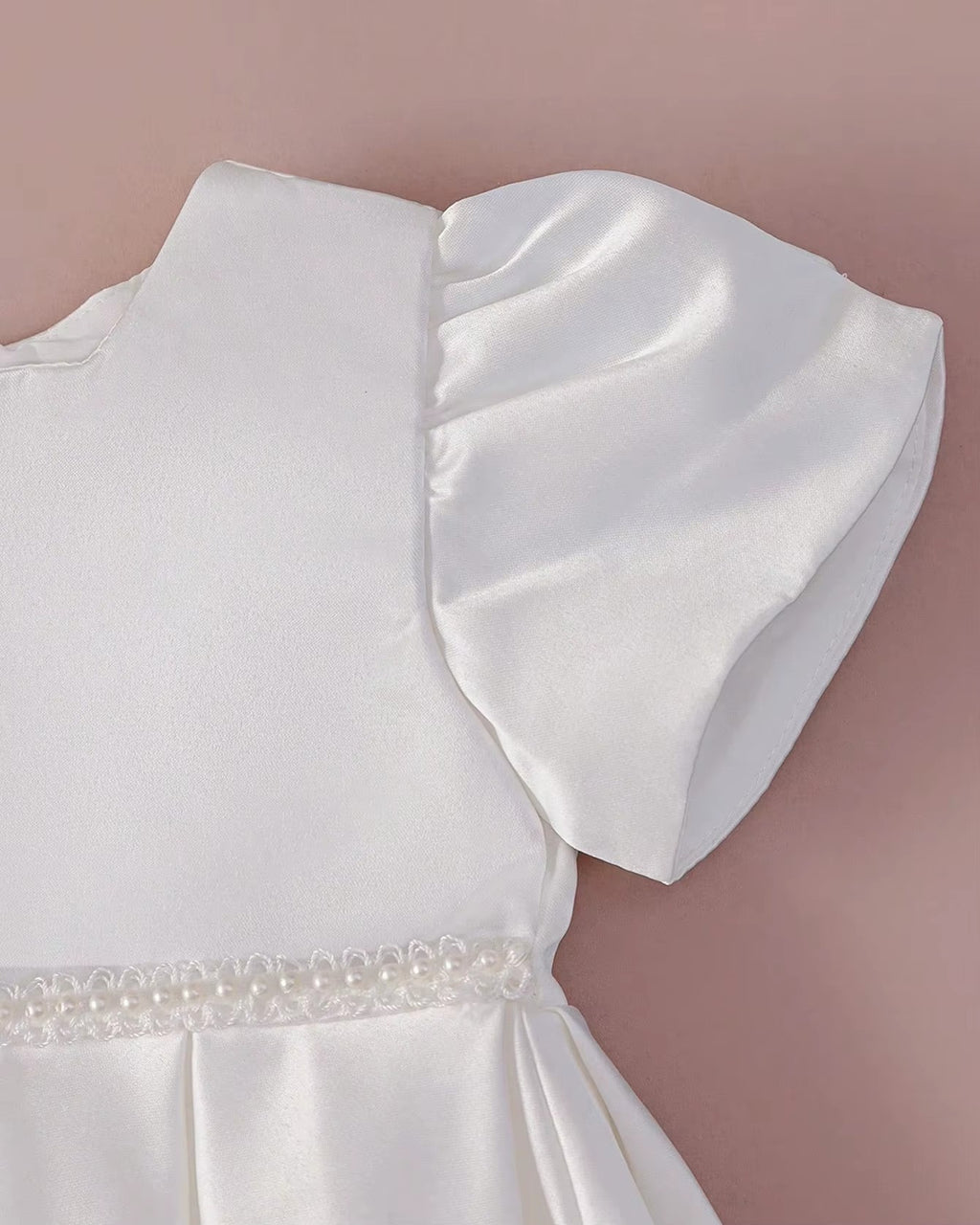 7863 New Baby Girl Baptism Dress Toddler Kids Summer Clothes Birthday Party First Communion Dresses Elegant Little Girl Dress