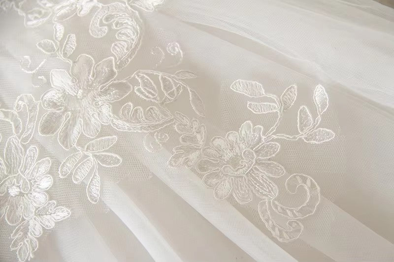 7521 Baby Girls Elegant Baptism Dress Lace Luxury Beautiful White Baby Girl Cute Gown Christening Formal Fashion New Design
