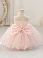 5302 Wholesale Sparkly Elegant Cute Casual Pageant Ball Evening Gown Birthday Dress for One Year Old Kids Infant Baby Girls