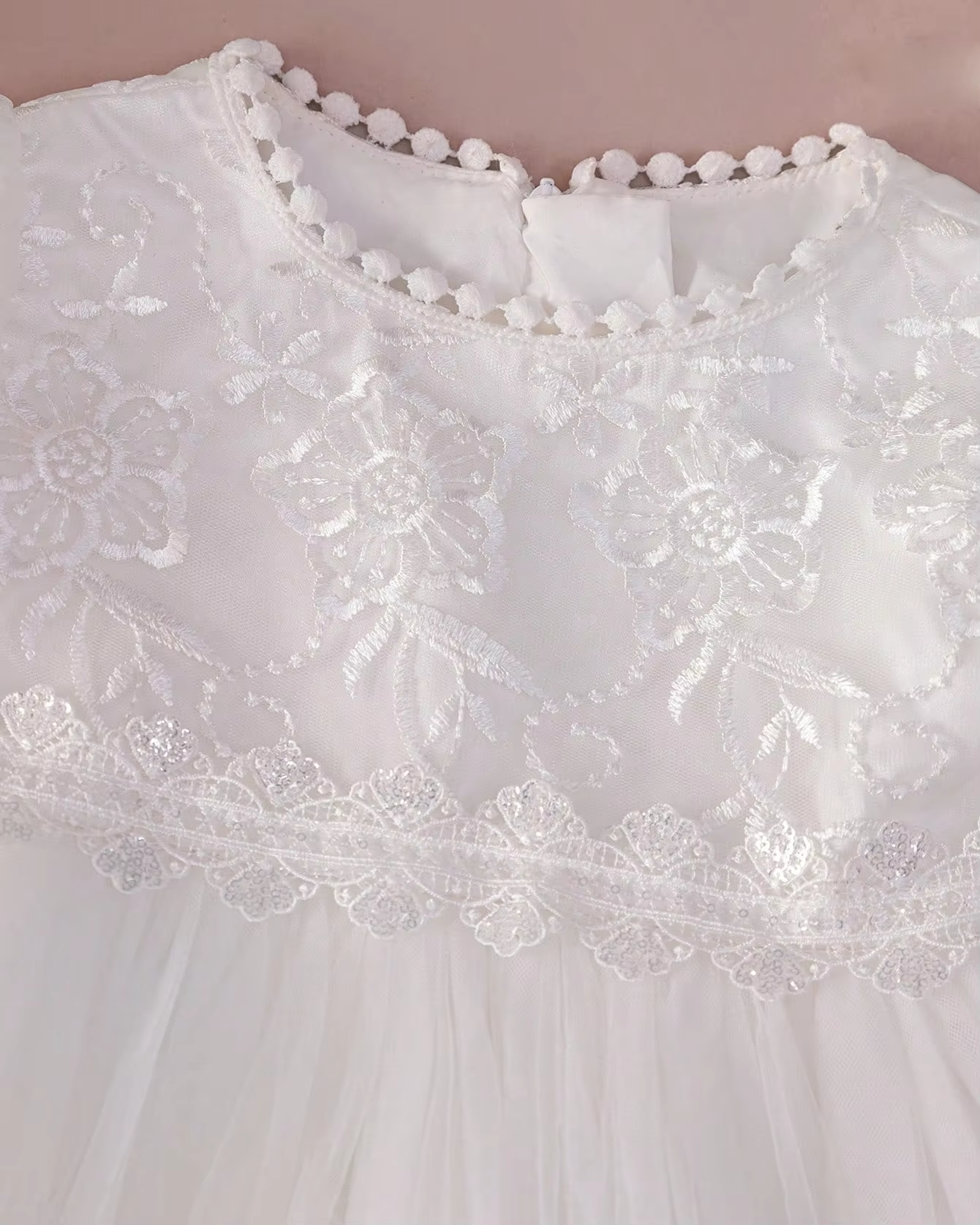 5130 Summer Newborn Baby Style Embroidery Baby Infant Baptism Dress for Baby Girl 1 Year Wedding Birthday Party Soft Set
