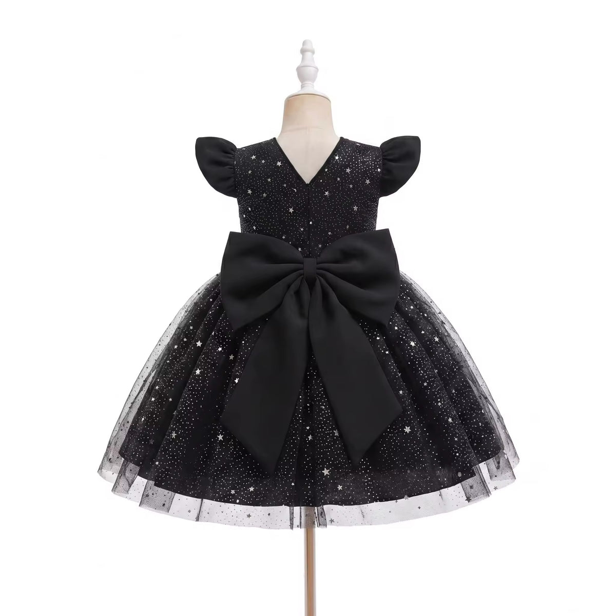 5362 Toddler Girls Sequin Tulle Tutu Dress Short Princess Gown Kid Flower Girl Wedding Birthday Cake Smash Pageant Formal Party Dress
