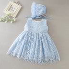 9866 1 Years Baby Girl Polynesian Dress Baby Blue Reception Dress 1st Birthday Indian Eid Dress Wholesale Baby Girl Frock Party Dress