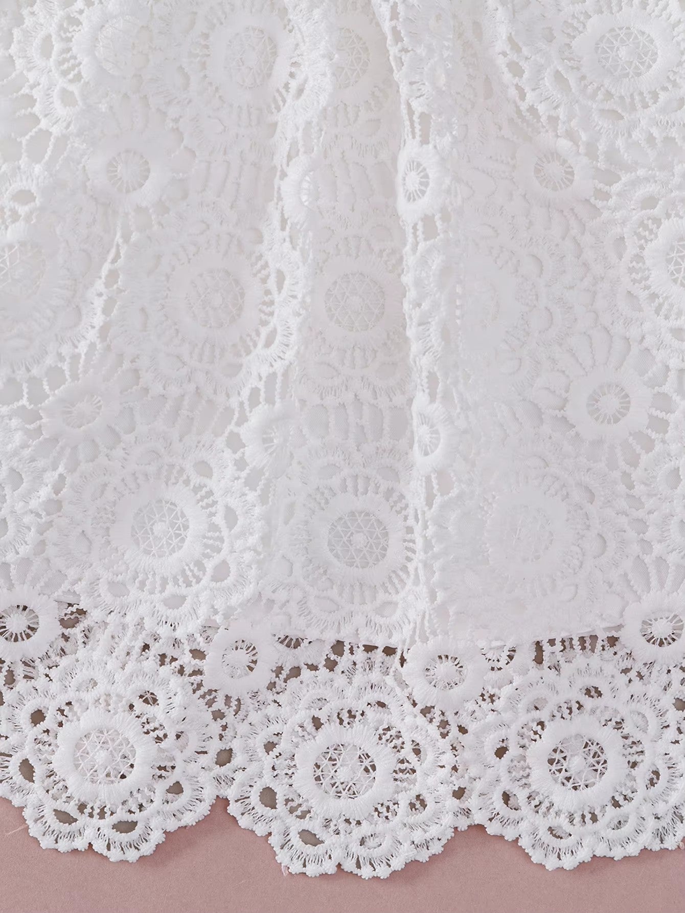 7523 Soft New Born Baby Girl Lace Party Dresses White First Communion Christening Gown Infant Baptism Dress