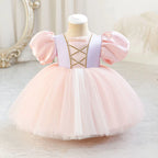 6270 New Style 8 Month Baby Dress 2 Years Baby Girl Wedding Birthday Fluffy Heavy Frock Party Gown Birthday Dress for Baby Girl