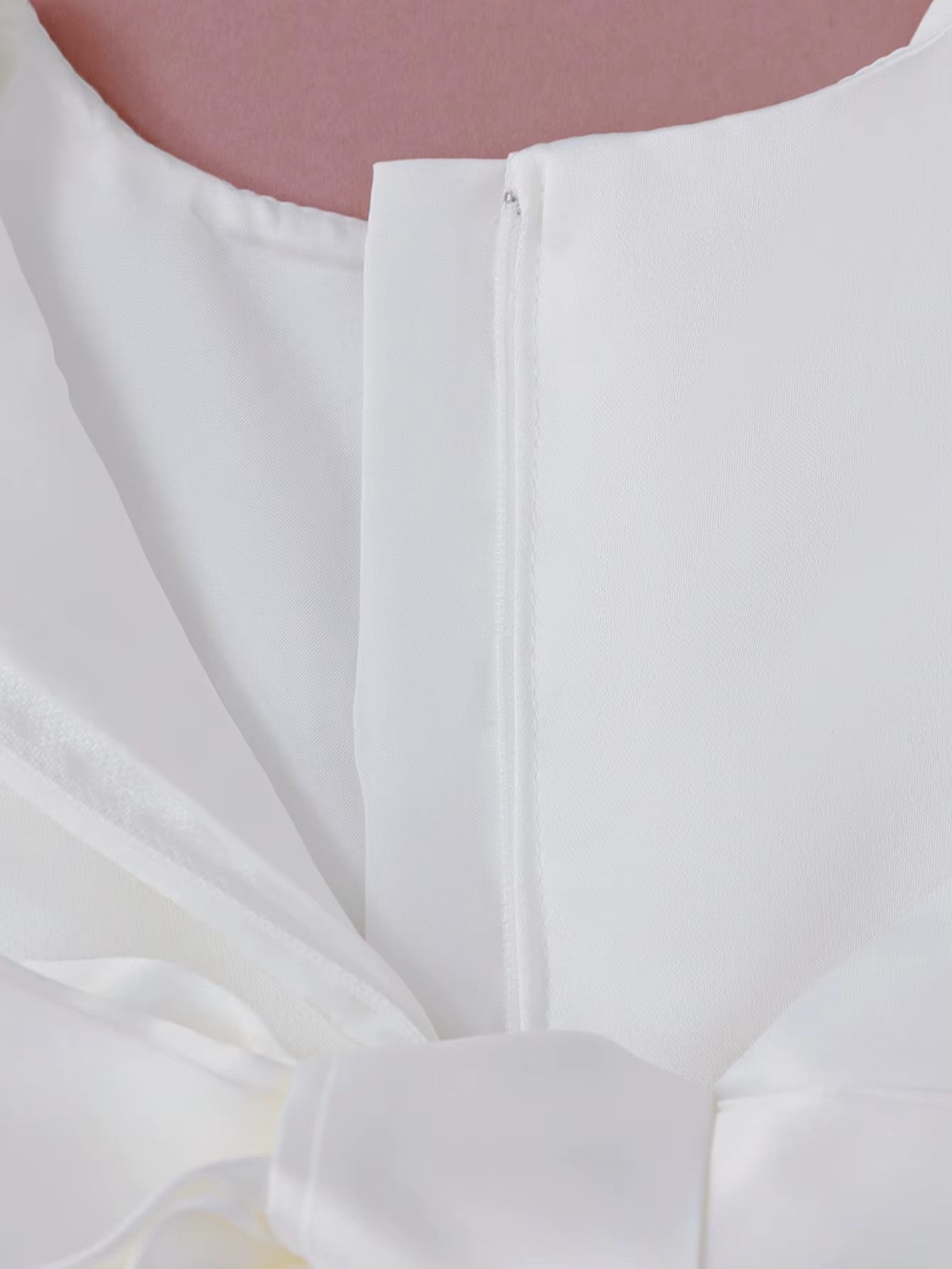 7697 Newborn Baby Girl Kids Birthday Luxury White Party Baptism Gowns Princess Dresses 1yr Old Baby Girl Dress