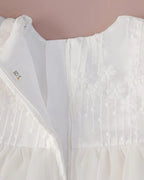 7898 Wholesale High Quality Newborn Short Sleeve Summer Princess Baby Birthday Dress Christening Dresses Baby Dress 6 Months