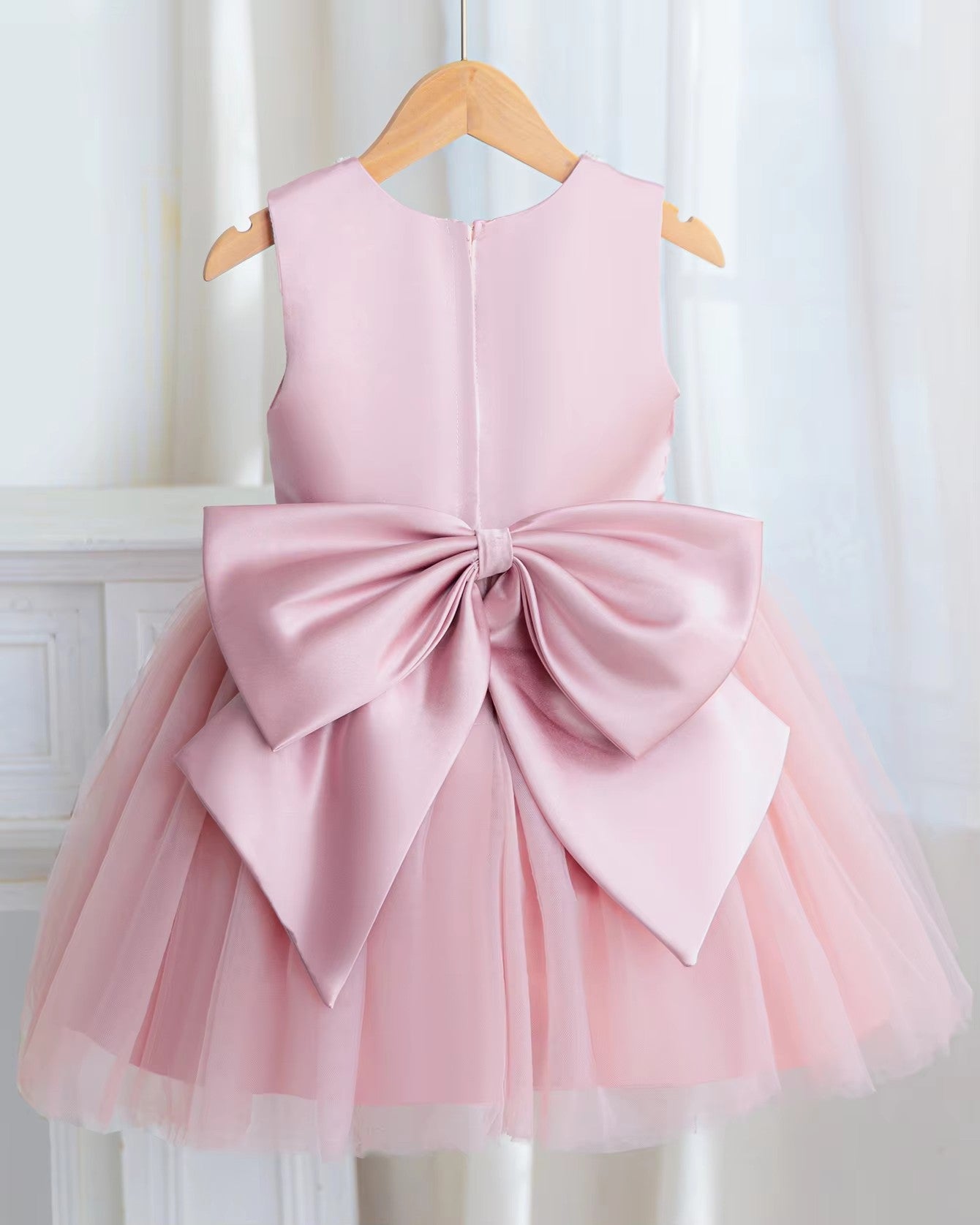 5170 Kids Dresses for Girls Princess Skirt Summer 2026 New Little Girl Flower Children's Fluffy Mesh Dress