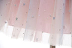 7176 Baby Girl Birthday Party Dress Sequin Dress for Baby Pink Cartoon Baby Summer Princess Doll Dress Set Kids Wholesale Clothing