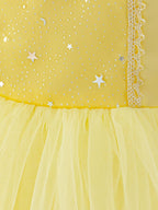 6269 Wholesale Yellow Flower Girl Tutu Princess Dress Newborn Baby Girl 1st Birthday Dress for 2Y Toddler Girls Summer Party Wear