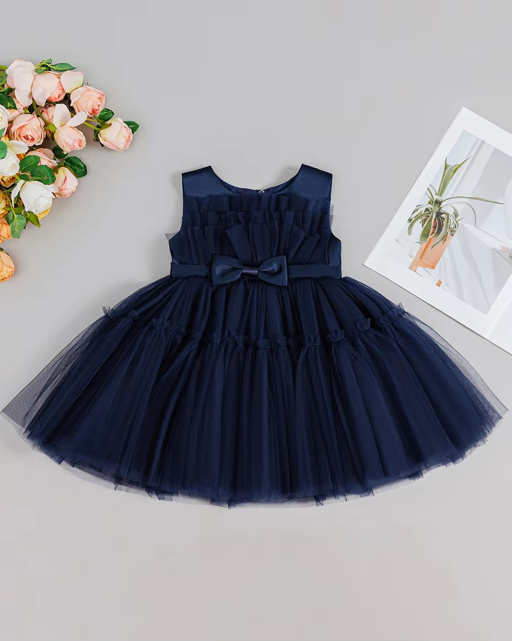 5197 Baby Party Dress Princess Ball Gown for Baby Dresses 0-12 Months Design Toddler Girl Clothes