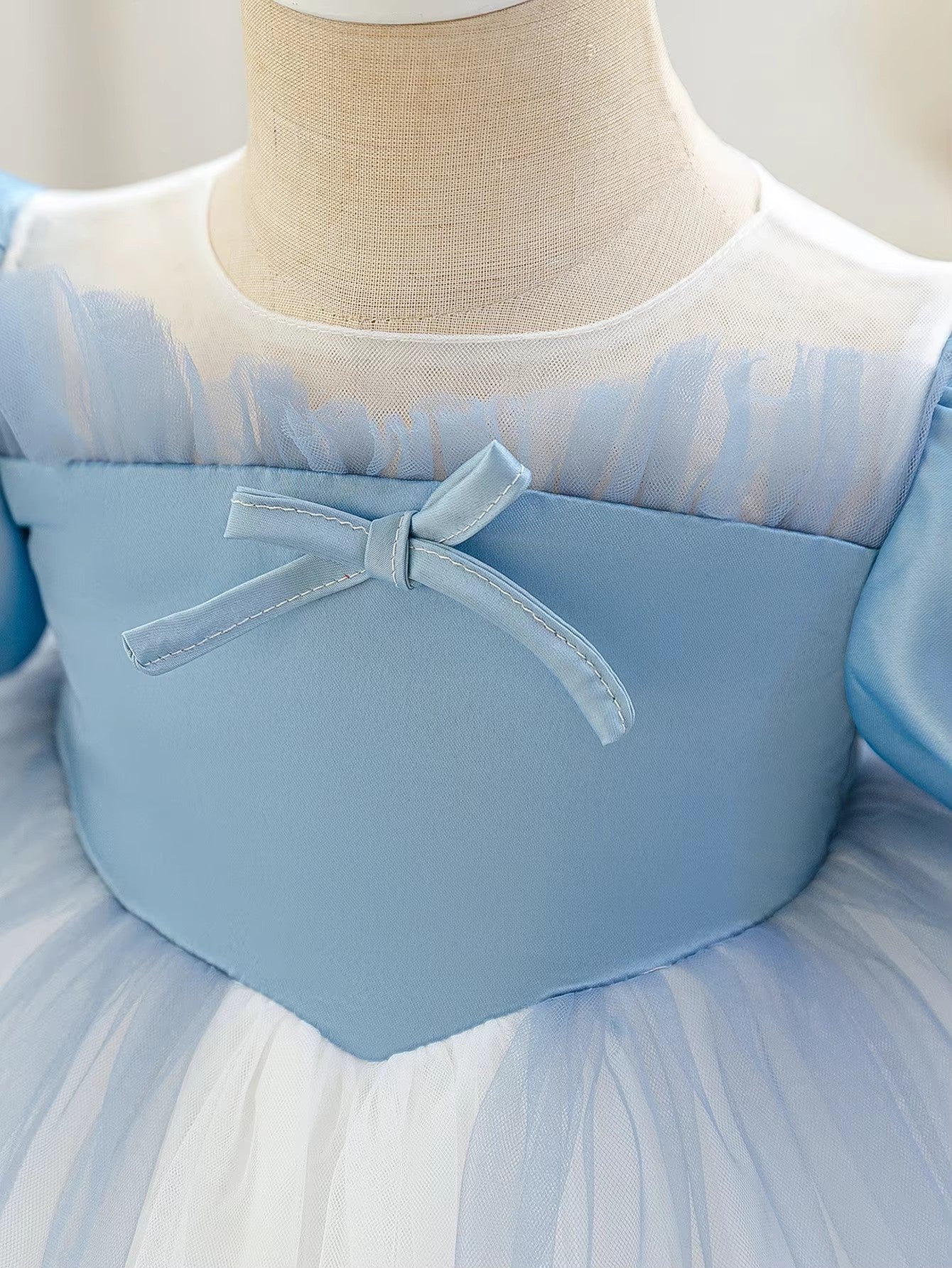 6271 Baby Girls' Party Dress Formal Ball Gown Birthday Ceremony Toddler Girls Dresses Princess Summer Wholesale of Baby Clothes