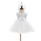 7172 Baptism Girl Dresses Christening Baptism Dress 2 Piece Floral Lace Baptism Gown Baby Dresses 6 to 9 Months