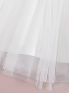 5171 Wholesale Baby Infant Girl Baptism Dresses Flower Newborn Gown White Lace Christening Dress for Baby Girl