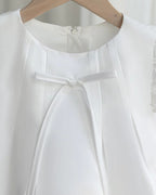 5187 Wholesale Girls Dresses  White Elegant Dress Formal Princess Birthday Kids Party Frock for Girls
