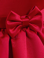 5200 Toddler Baby Girl Dresses Flower Design Sweet Party Baby Dress 0-12 Months Birthday Bow Wedding