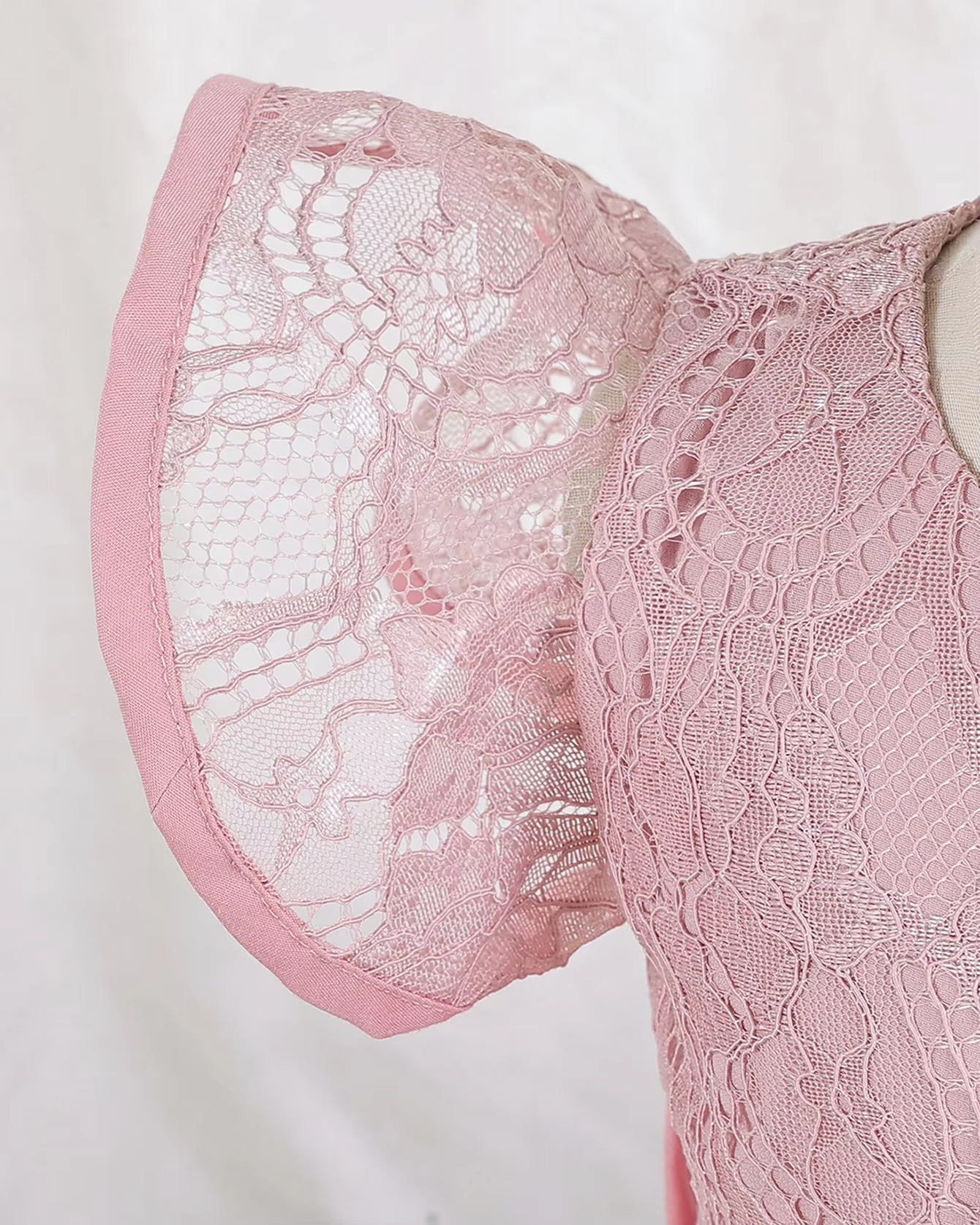 5179 Summer Lace Wedding Little Girl Dress Princess Short Sleeve Birthday Party Frock Hot Sale Girls Dresses 3-7 Years