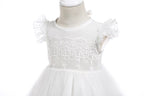 9769 Baby Girls Embroidered Christening Baptism Dress Baby Girl Wedding Gowns White Communion Dress Kids Baby Dresses 12 to 18 Months
