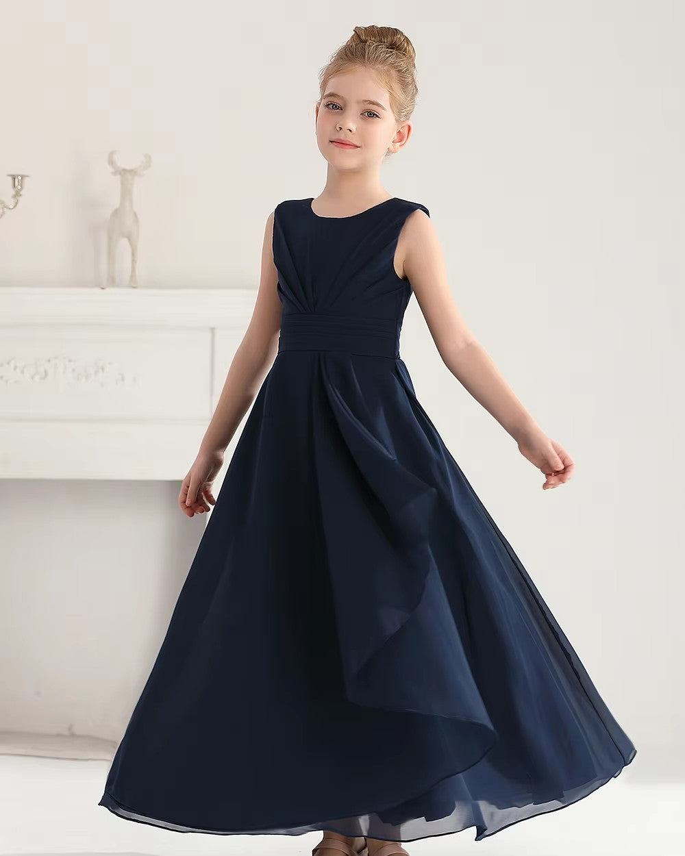 5129 Elegant Style Children's Evening Dresses for Girls 12 Years Princess Big Girl Dress Summer Kid Birthday  Frocks