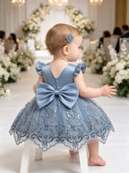 5359 Wholesale Infant Outfit Cotton Baptism Summer Princess Dress for Newborn 1 Year Old Baby Girls 1st Birthday Party Wedding