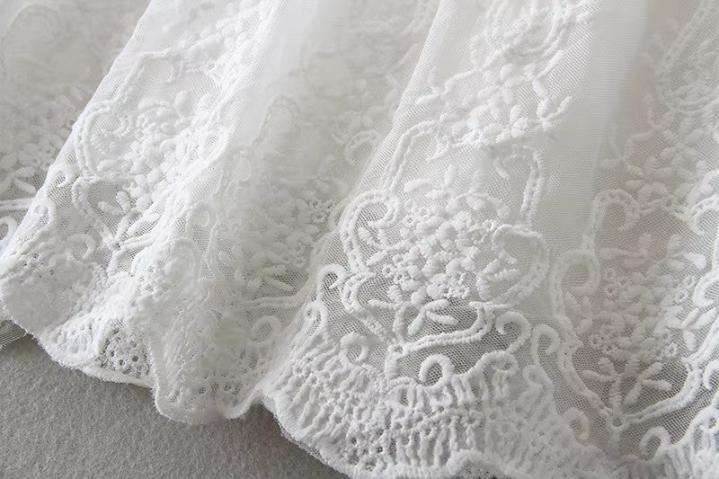 6131 Baby Girl Lace Dresses Clothes Baptism Gown Birthday Christmas Outfits Girls Baby Frock Design Girl Dress White Christening