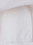 5199 Baby White Frill Dress Christening Pattern Wedding Birthday Princess Dress 9-12M Soft Infant Girl Party Clothes with Hat