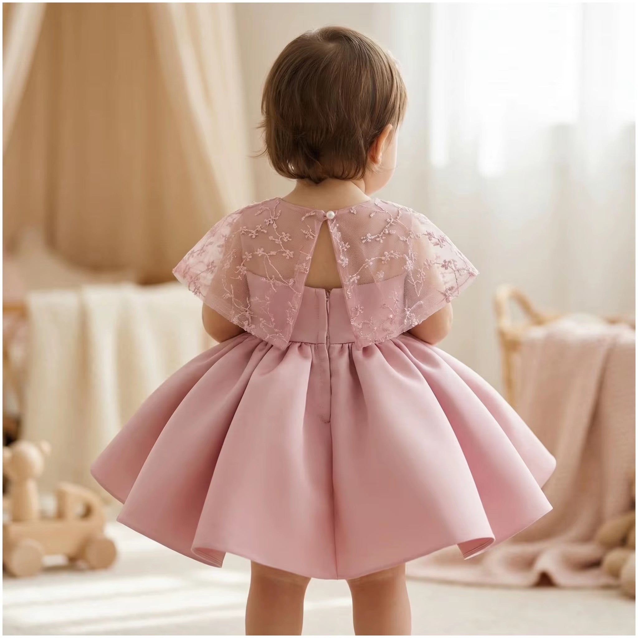 5256 Toddler Baby Girls Gown Princess Dress for Girl Pageant Wedding Birthday Party Gown Prom Flower Girls' Dresses