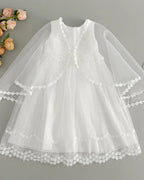 7955 Baby Dresses Princess Christening Gown Birthday Baby Dresses 0-12 Months Baby Clothing for Summer