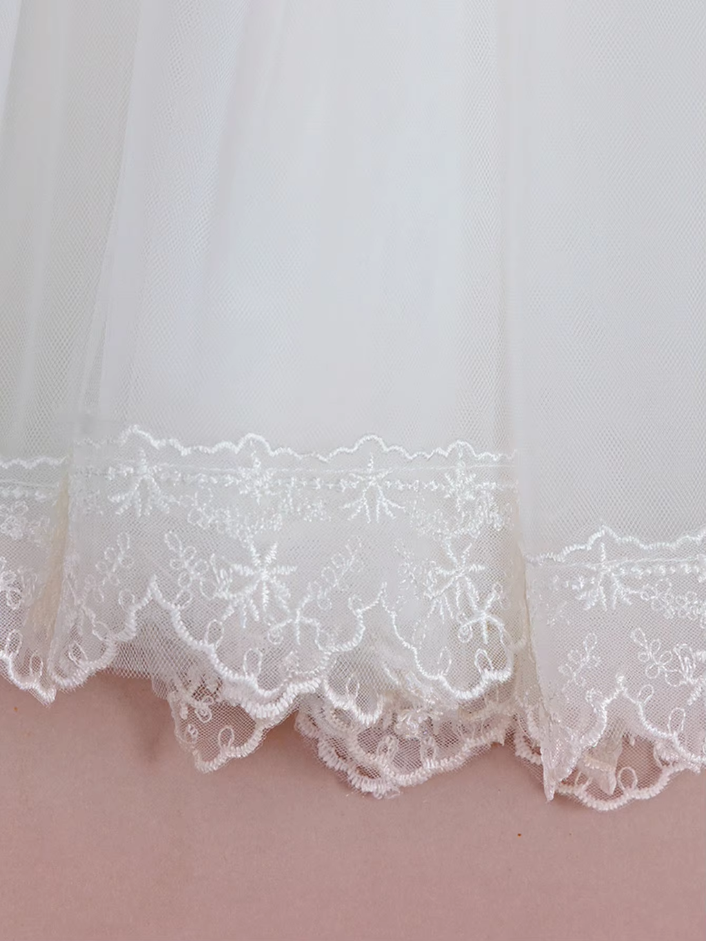 5199 Baby White Frill Dress Christening Pattern Wedding Birthday Princess Dress 9-12M Soft Infant Girl Party Clothes with Hat