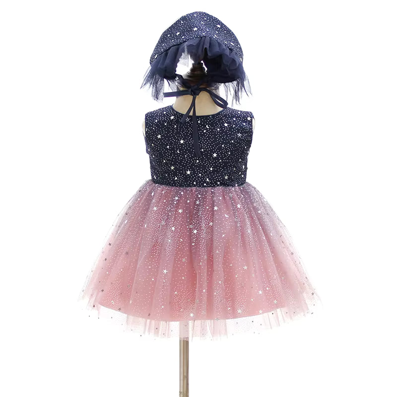 8566 Baby Girl Sparkling Pink Prom Dress Fancy Party Dress China Wholesale Baby Dress Delivered to Pakistan Baby Girl Fashion Dresses