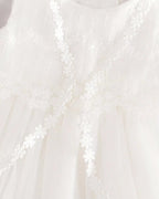 5071 Baby Dresses Baptismal White Frocks for Newborn Embroidered Birthday Party Wedding Christening Baby Infant Dress