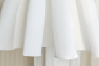7891 First Communion Dress White Pearl Satin Formal Dress Girls Bow Baptism Church Wedding Graduation Short Gown 7 Years Old
