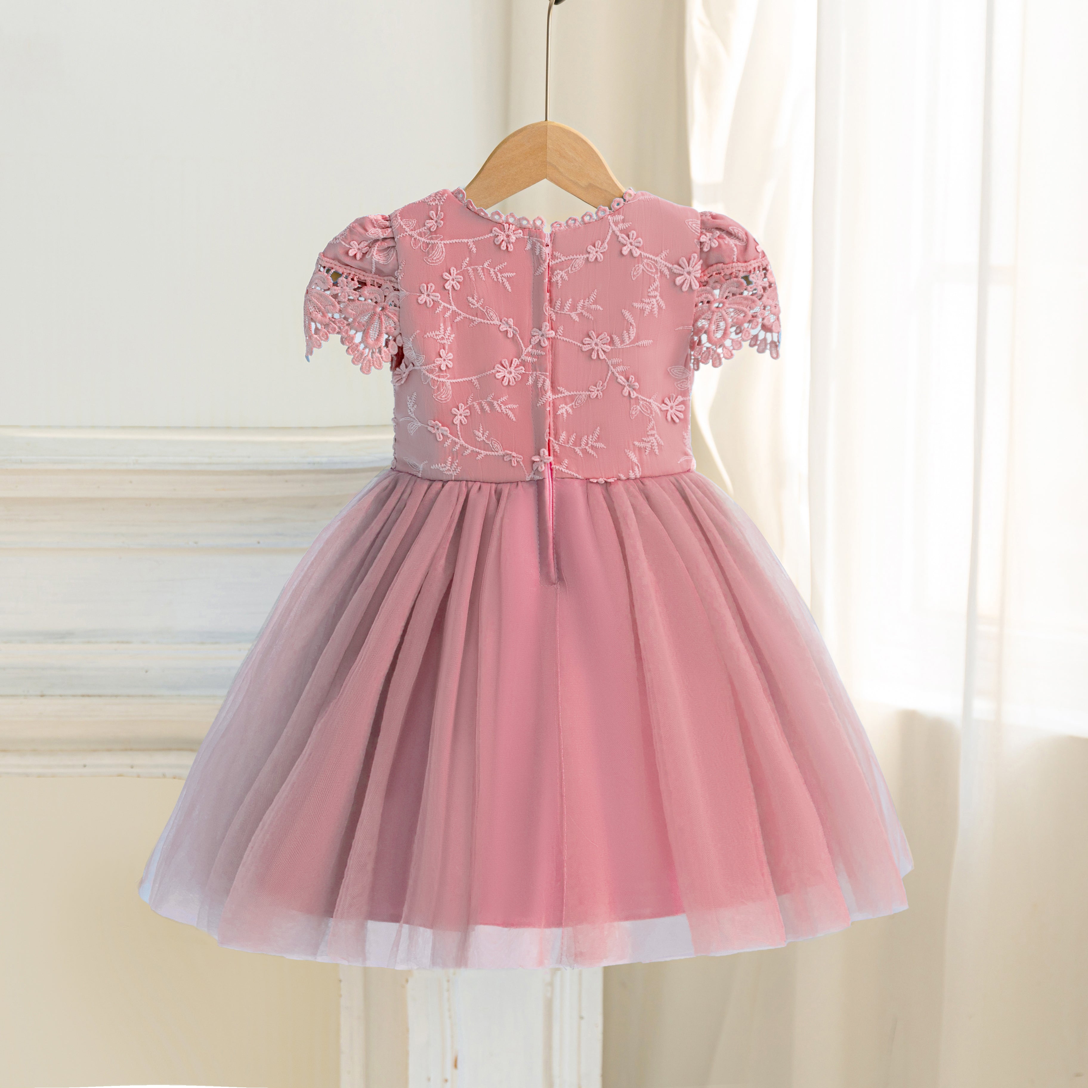 6258 Wholesale Satin Cotton Pakistani Princess Night Summer Flower Girl Wedding Birthday Dresses for Kids Girls