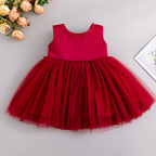 7522 Summer Baby Frock Newborn Baby Clothes Princess Birthday Party Baby Dress 1 Year Old Gir