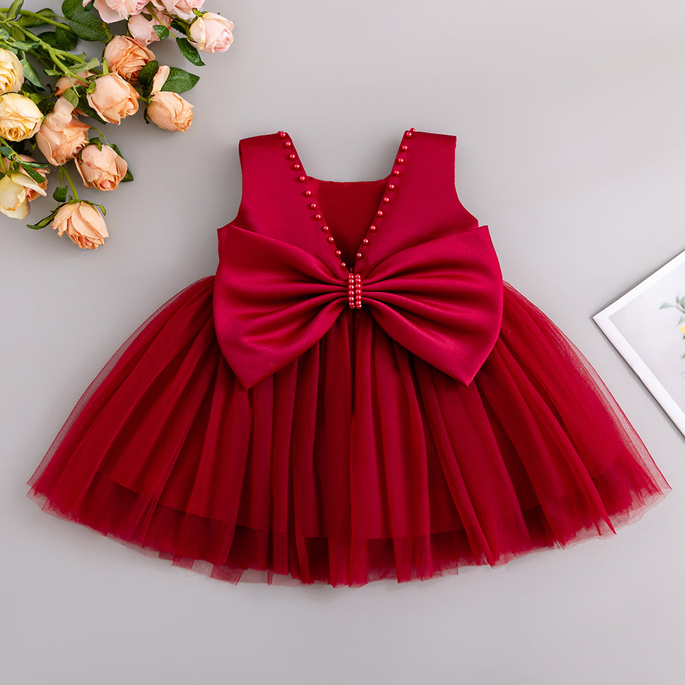 7522 Summer Baby Frock Newborn Baby Clothes Princess Birthday Party Baby Dress 1 Year Old Gir