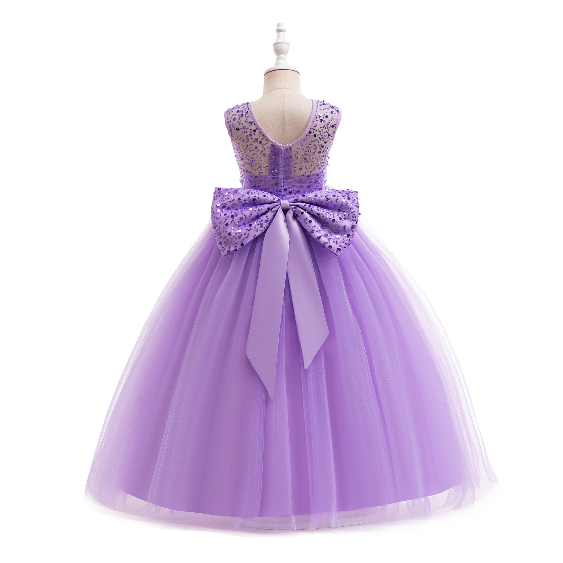 5137 Wholesale White Lace First Communion Dress Kids Flower Girl Formal Wear for Church First Holy Communion Ceremony（副本）