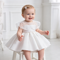 5256 Toddler Baby Girls Princess Birthday Dress Flower Girl Pageant Party Tutu Wedding Formal Dresses Tulle Gown Kids Dresses