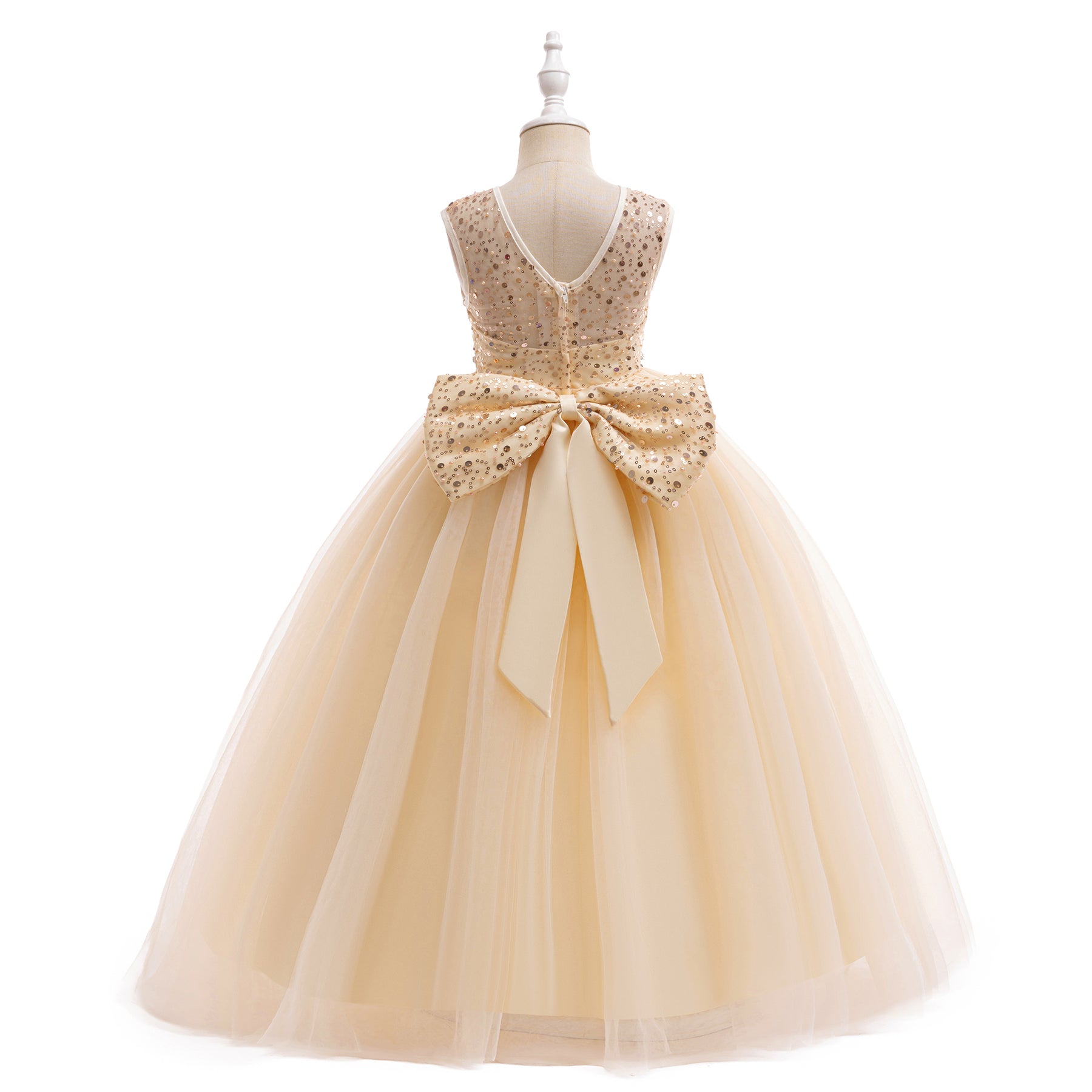 5137 Wholesale White Lace First Communion Dress Kids Flower Girl Formal Wear for Church First Holy Communion Ceremony（副本）